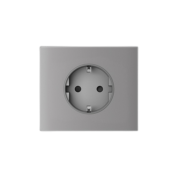 Ajax Systems Ajax CenterCover Basic Typ F Abdeckung für Unterputz-Steckdose 82 x 70,5 x 9,15 mm