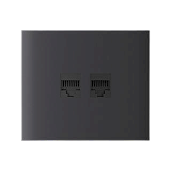 Ajax Systems Ajax CenterCover (LAN) vertikal Graphit Abdeckung für OutletCore