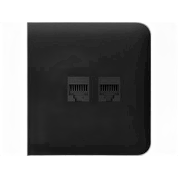 Ajax Systems Ajax SideCover (LAN) Black Abdeckung für OutletCore (LAN)