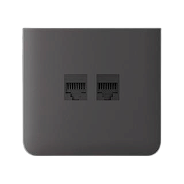 Ajax Systems SideCover (LAN) vertikal Abdeckung für OutletCore LAN grau SideCover (LAN) vertikal grau