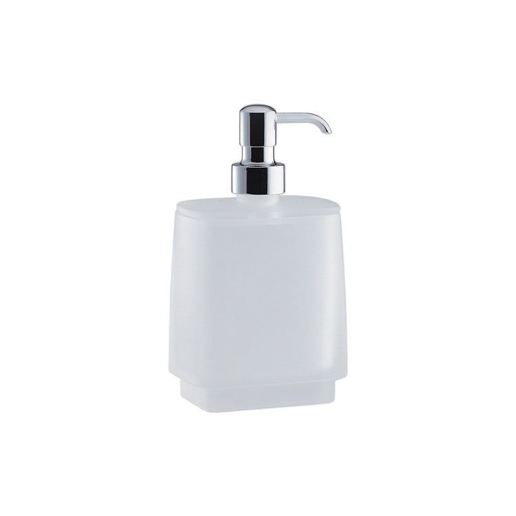 Colombo Design Seifenspender für Flüssigseife zum Aufstellen, Chromoberfläche TIME W42810-VAN