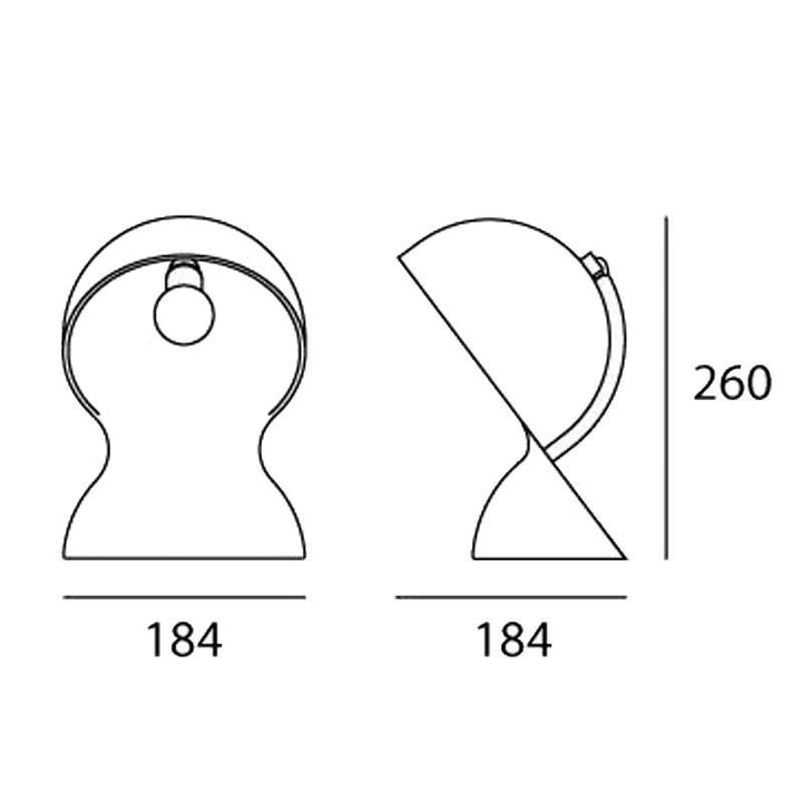 Artemide Dalu Tischlampe 6 W – Art.-Nr. ARM S1466000A03
