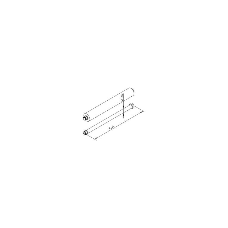 Toshiba Flexible Stahlrohre mit Wärmedämmung für den Anschluss von Rohren aus dem Boden 7372962