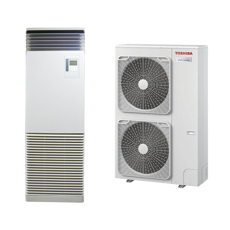 Toshiba Monosplit-Klimagerät Standgerät, Inverter – Außengerät Super Digital Inverter R32 12,5 kW, Innengerät 43000 BTU RAV-GP1401AT-E1+RAV-HM1401FT-E