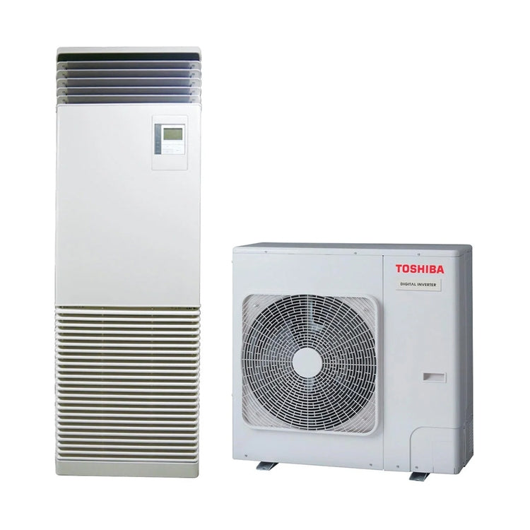 Toshiba Monosplit-Klimagerät Standgerät, Inverter – Außengerät Digital Inverter 10 kW dreiphasig, Innengerät 35000 BTU RAV-GM1101AT8P-E+RAV-HM1101FT-E