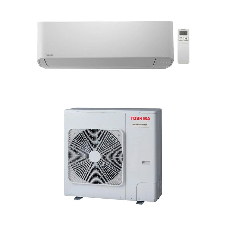 Toshiba Monosplit-Klimagerät Wand, Wandgerät, Inverter – Außengerät Digital Inverter 9,5 kW dreiphasig, Innengerät 32000 BTU RAV-GM1101AT8P-E+RAV-HM1101KRTP-E