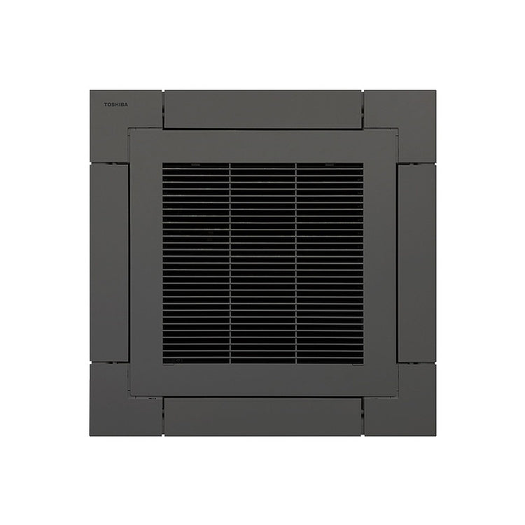 Toshiba Gitter für Innengerät 4-Wege-Kassette 60x60, Farbe schwarz RBC-UM21PB-E