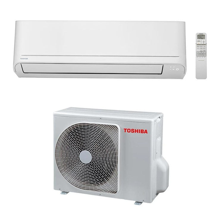 Toshiba Monosplit-Klimagerät SEIYA Smart, Wandgerät, Inverter, WLAN – Außengerät 2,5 kW, Innengerät 10000 BTU RAS-B10S4KVG-E+RAS-10E2AVG-E