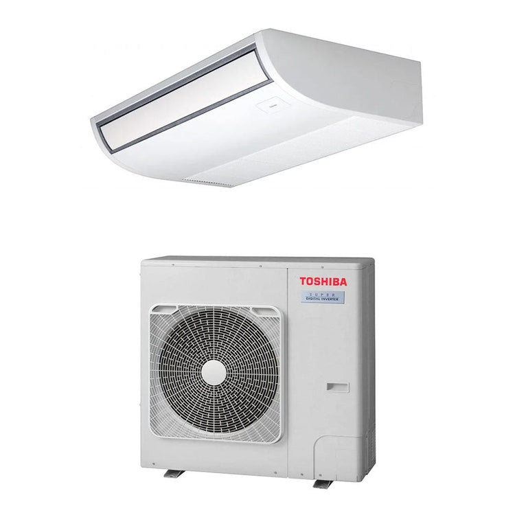 Toshiba Monosplit-Klimagerät Decke, Inverter – Außengerät Super Digital Inverter 7,1 kW, Innengerät 24000 BTU RAV-GP801ATW-E+RAV-HM801CTP-E