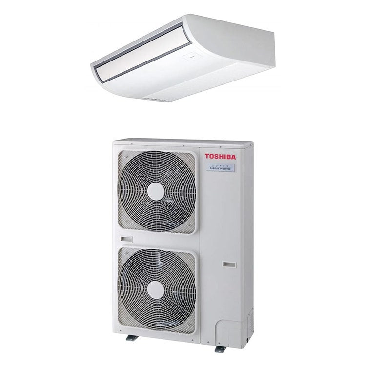 Toshiba Monosplit-Klimagerät Decke, Inverter – Außengerät Super Digital Inverter 10 kW dreiphasig, Innengerät 35000 BTU RAV-GP1101AT8-E+RAV-HM1101CTP-E