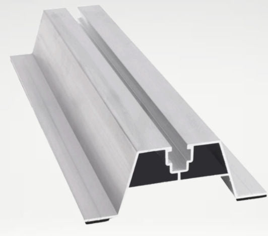 Z-ECO Trapezoid Rail H=40mm L:330mm with EPDM (ZE-4-12-40330E)