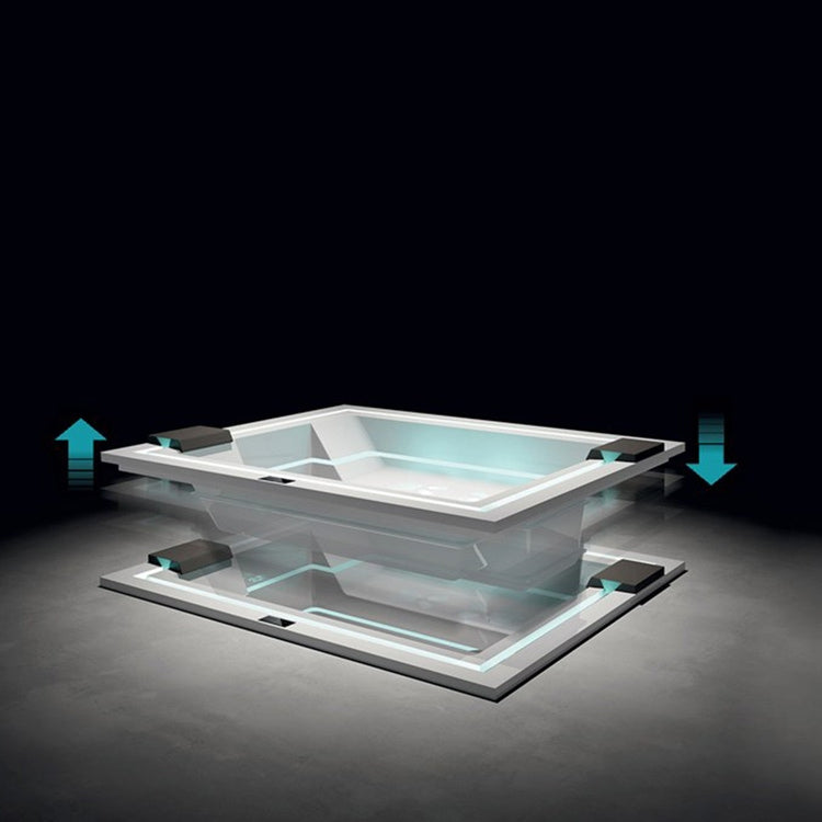 Treesse Pneumatischer Hebevorrichtung für Einbauwanne Ghost Zen SOLZEN