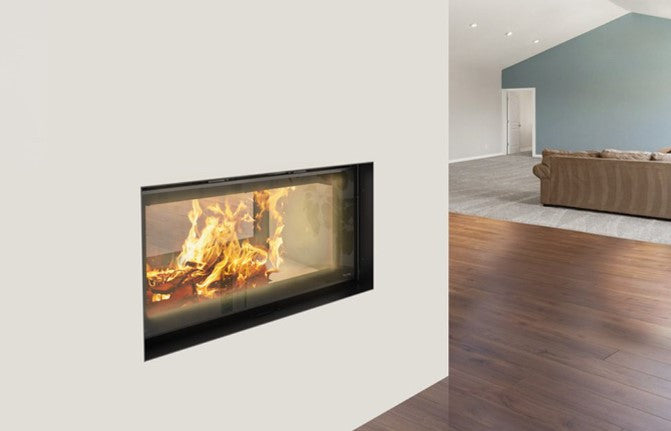 Solzaima PA2023N010 – Monoblocks (Brennholz) Trevi Eco 850 Doppelseitige vertikale Tür