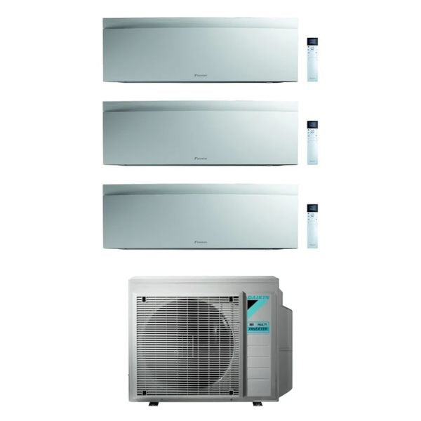 Daikin Klimagerät Emura III White Trialsplit 9000+9000+12000 Inverter R-32 WLAN 3MXM68N