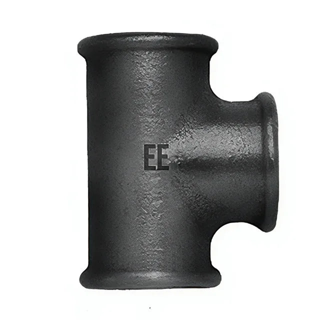 Zawiercie T-Stück IG 1″, schwarz