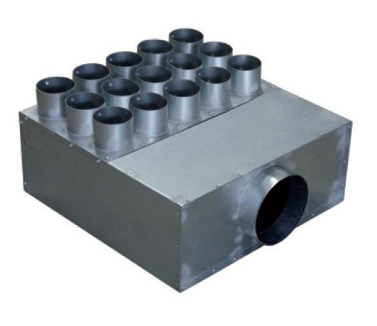 Soler & Palau EDF-U-BOX 180/15x75 – Universal-Verteilerbox, Ø 180 mm