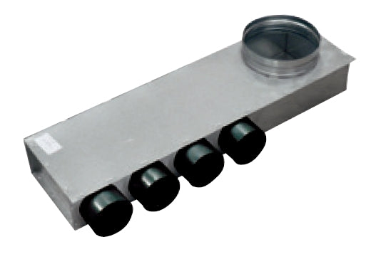 Soler & Palau EDF-PLP-BOX 125/4x75 LOCK – Flache Verteilerbox mit LOCK-System