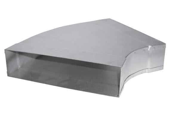 Soler & Palau EDP-OH-110x50/45° – Horizontalbogen 45°, Flachkanal 110x50 mm