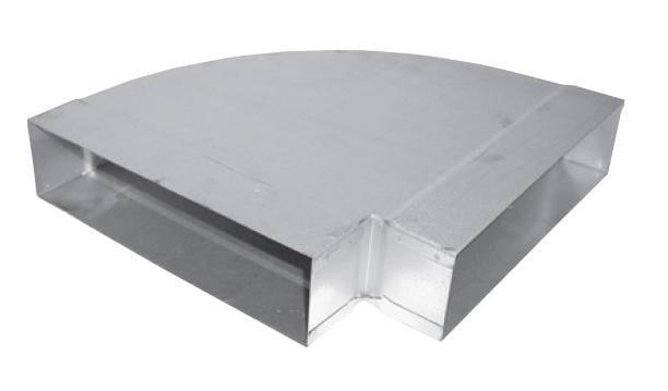Soler & Palau EDP-OH-200x50/90° – Horizontalbogen 90°, Flachkanal 200x50 mm