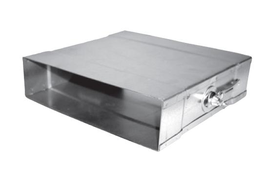 Soler & Palau EDP-KS-200x50 – Regulierklappe, Flachkanal 200x50 mm