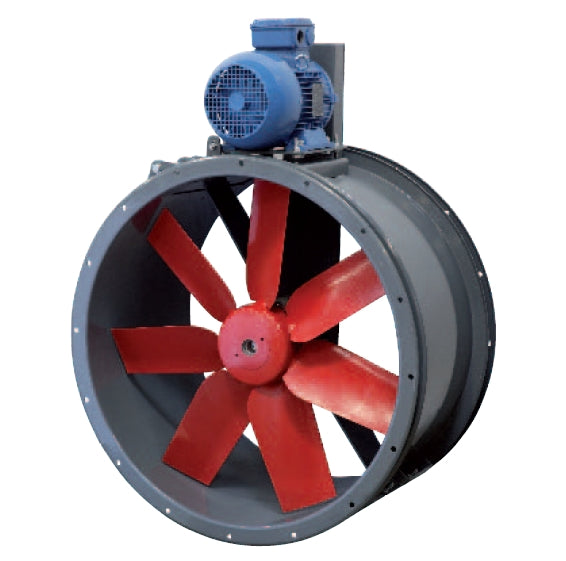 Soler & Palau TTT/4-500 H – Axial-Rohrventilator mit Riemenantrieb, Rohr 500 mm