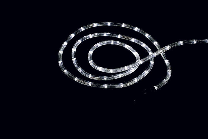 Erste LED-Lichtschlauch 12 mm, 50 m Rolle, weiß