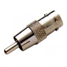 Melchioni TV-Adapter BNC-Buchse - RCA-Stecker 492515843 Adapter Zubehör