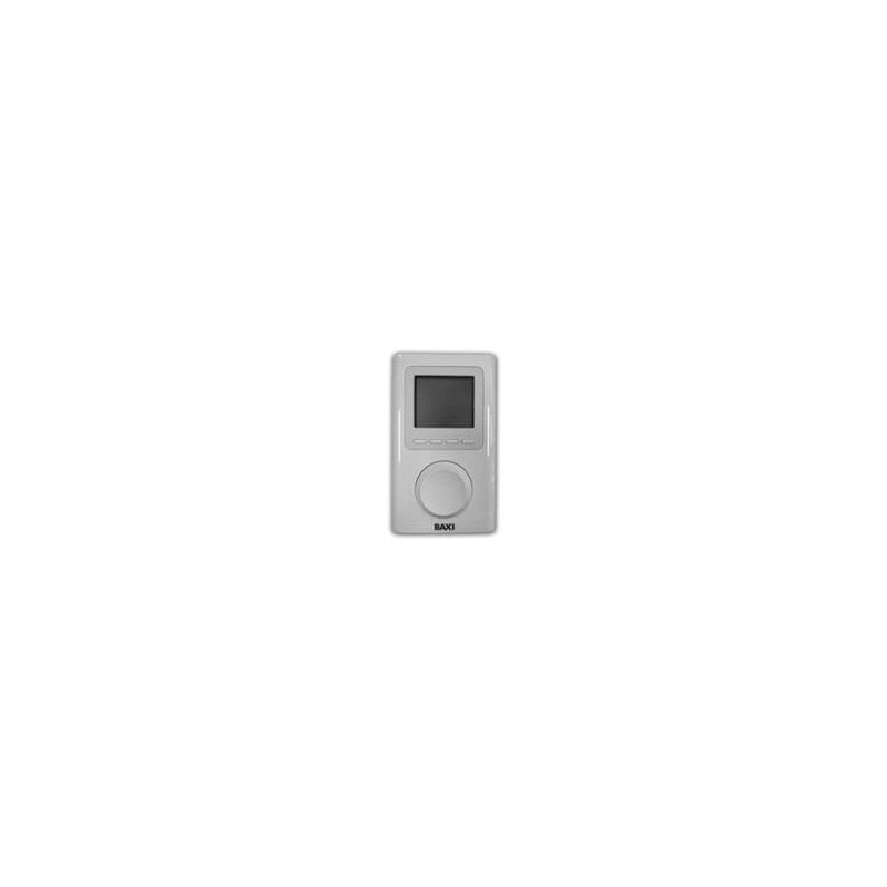 Solarics Baxi 7216920 – Programmierbarer kabelgebundener Thermostat TX SR - kompatibel mit SR8Z-Steuergerät