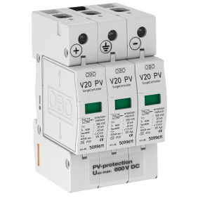 OBO Bettermann V20-C 3PH-600 Überspannungsschutz-Ableiter Typ 2 600 V DC