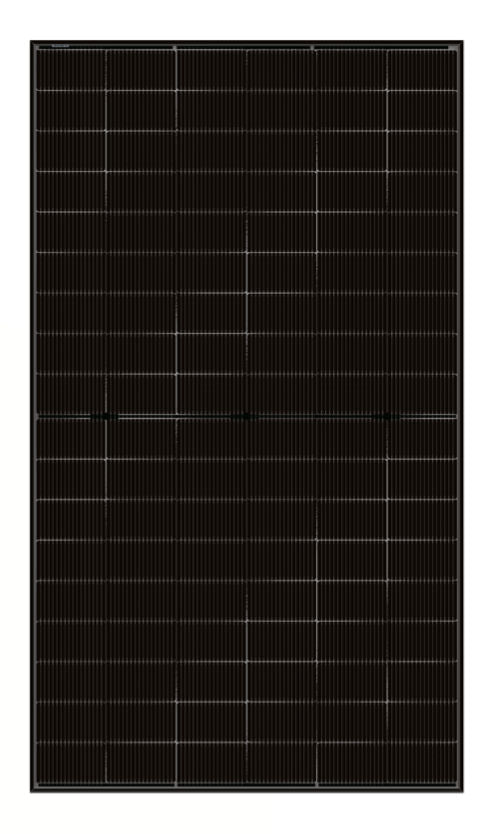 Ulica Solar UL-500M-108DDGN 480-505 1500V Full Black MC4 Compatible: PV-UL608