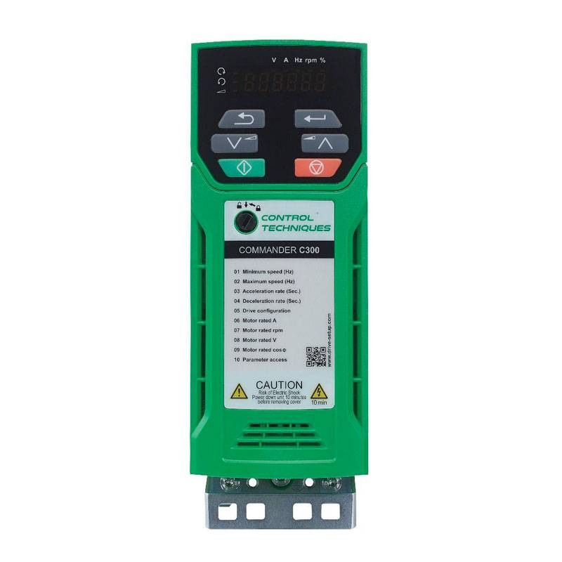 Nidec Industrial CTC C300–02400041 Frequenzumrichter Wechselrichter 1,5 kW