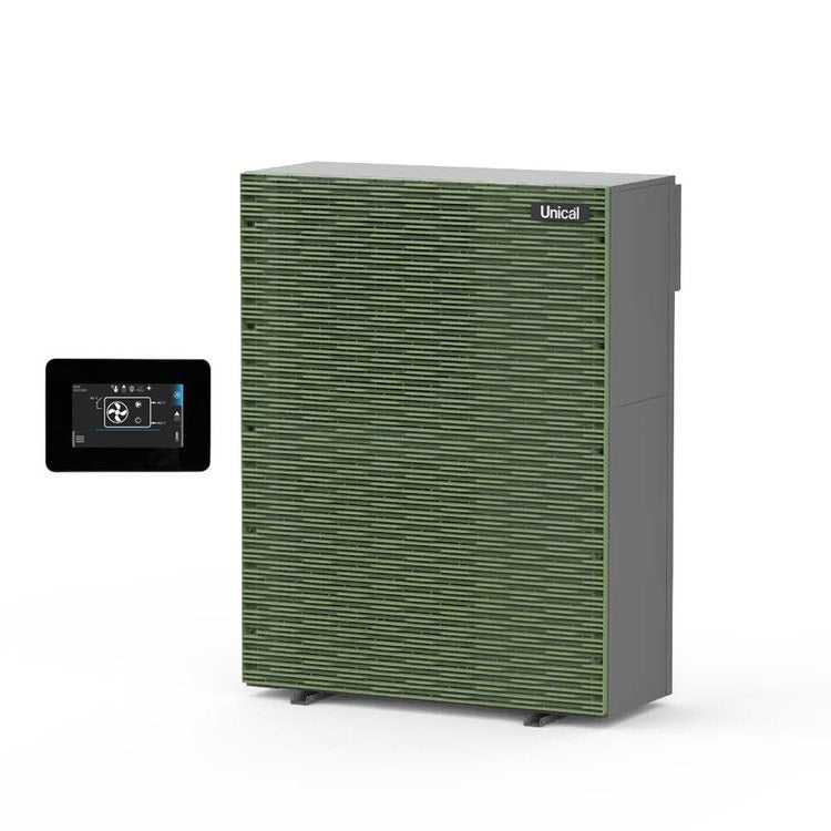 Unical Monoblock-Luft-Wasser-Wärmepumpe 16 kW Drehstrom, für Heizung, Kühlung und Warmwasserbereitung HP_OWER P165 R290 00474685