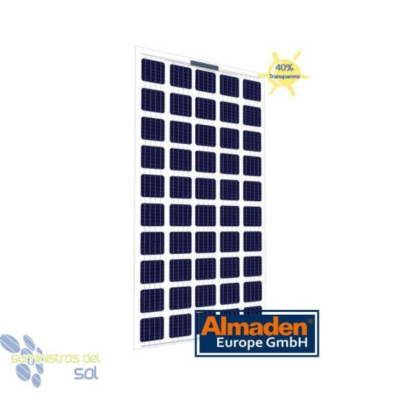 Repowergy Solarmodul semitransparente Almaden M50 230W Monocristalino