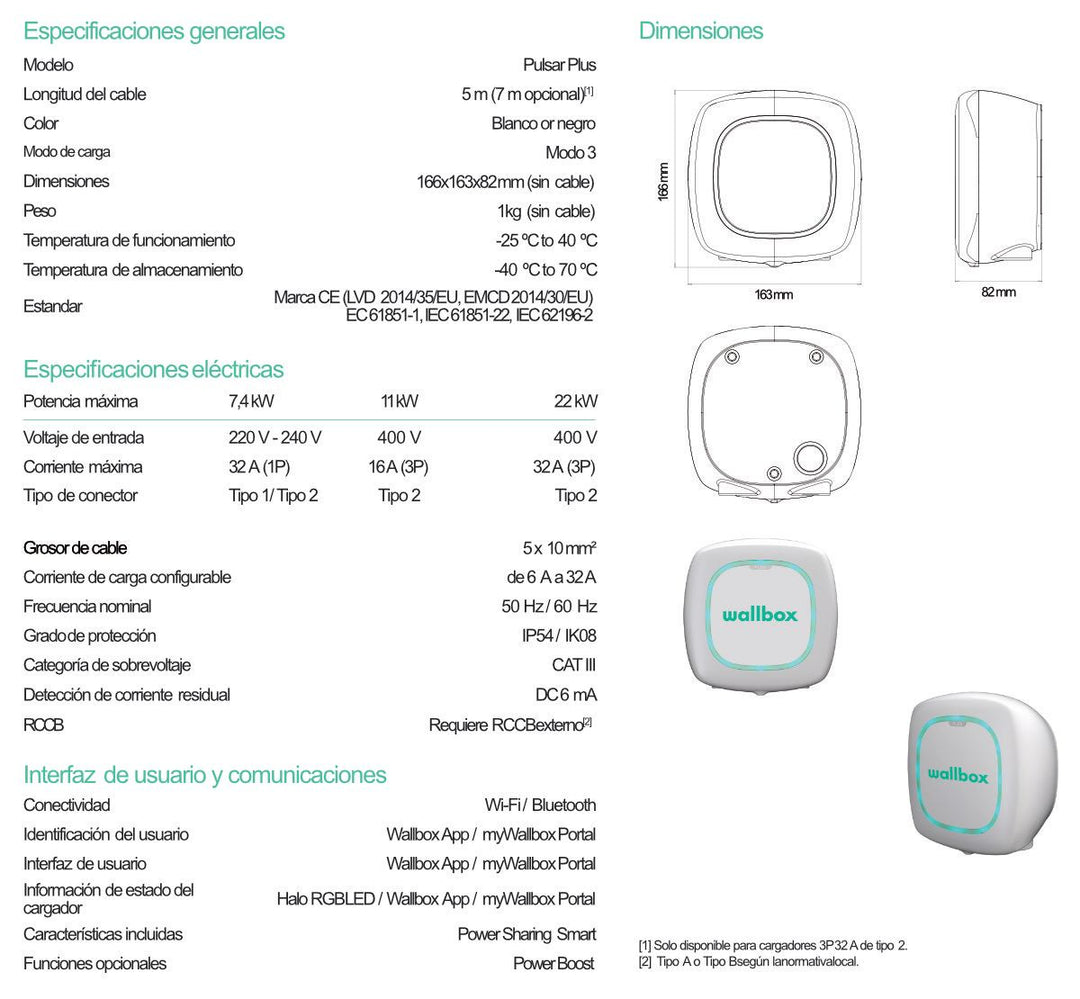 Repowergy Wallbox Pulsar Plus Type 2 - 7.4kW – Bild 3