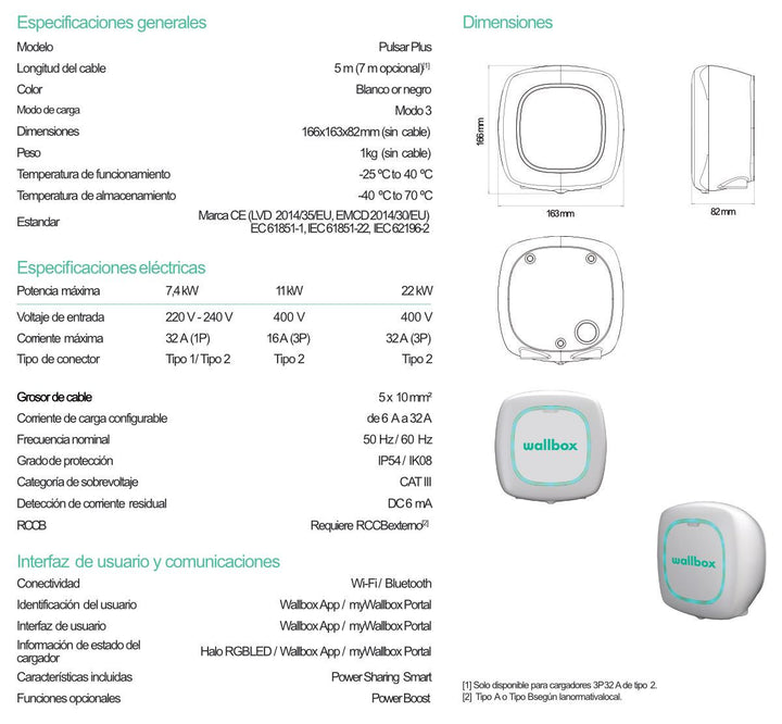 Repowergy Wallbox Pulsar Plus Type 2 - 7.4kW – Bild 3