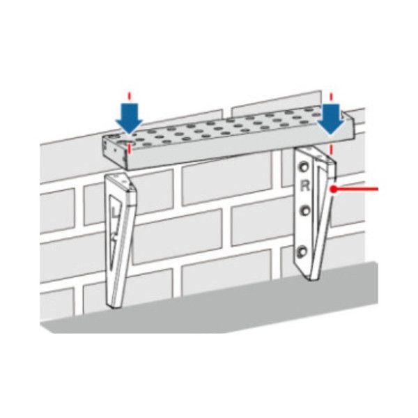 Huawei Montagesystem de pared für Batterie LUNA2000 de Hu – Bild 2