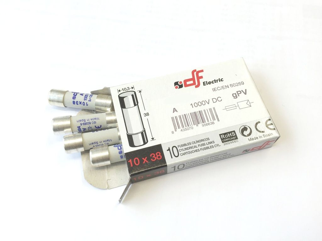 Suministros Orduna Fusible 15A 1000V dc gPV