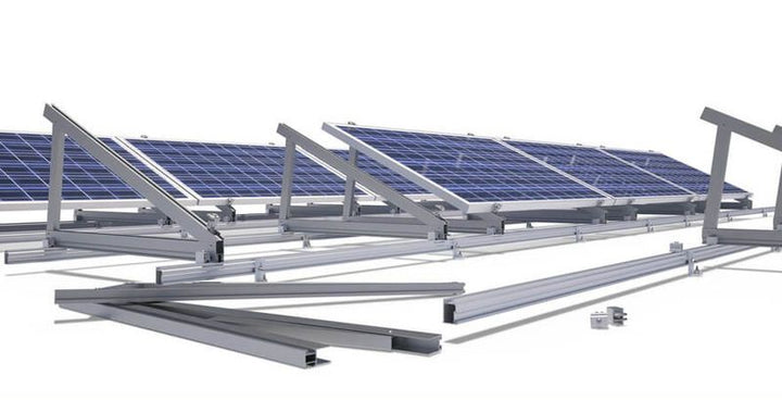 Pack estructura Renusol Trisole 30º 4 Module (válido für Modul von anchura hasta 1134mm)