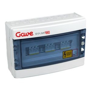 Gave CAJA MODULAR DC CONEXIÓN 3MPPT 2STR. FUS 15A - SIN SECCIONADOR + PROTECTOR SOBRETENSION II