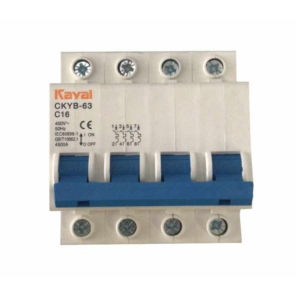 Repowergy Leitungsschutzschalter - Automat 4 polos 25A