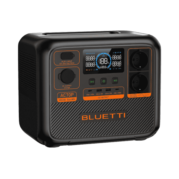 Bluetti AC70P Estación portátil 1.000W - 864Wh – Bild 2
