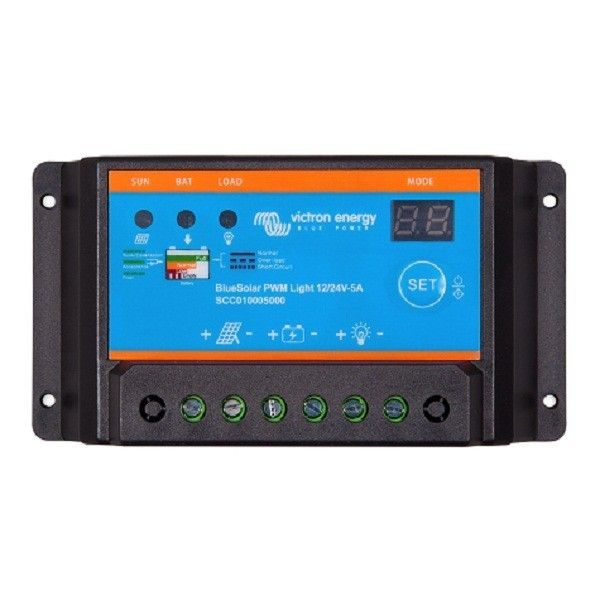 Repowergy Regulador de carga Bluesolar mit PWM Light 12/24V-20A