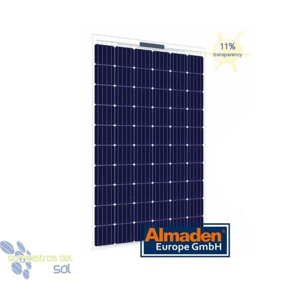 Repowergy Solarmodul semitransparente Almaden M60 280W Monocristalino