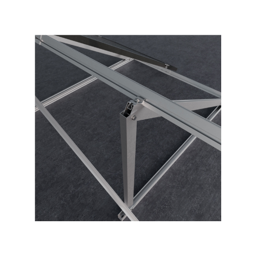 Sunfer 11V5-30-C. Aufgeständerte Halterung cerrado für Dachdeckung metálica, vertical. Roh (unbehandelt)