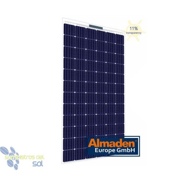 Repowergy Solarmodul semitransparente Almaden M72 330W Monocristalino