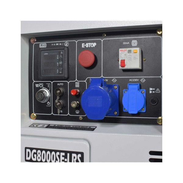 Repowergy ITCPower DG8000SE-LRS - Generador Diesel einphasig – Bild 3