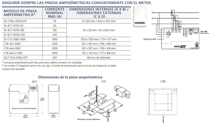 Solaredge SolarEdge Energy Meter Modbus – Bild 2