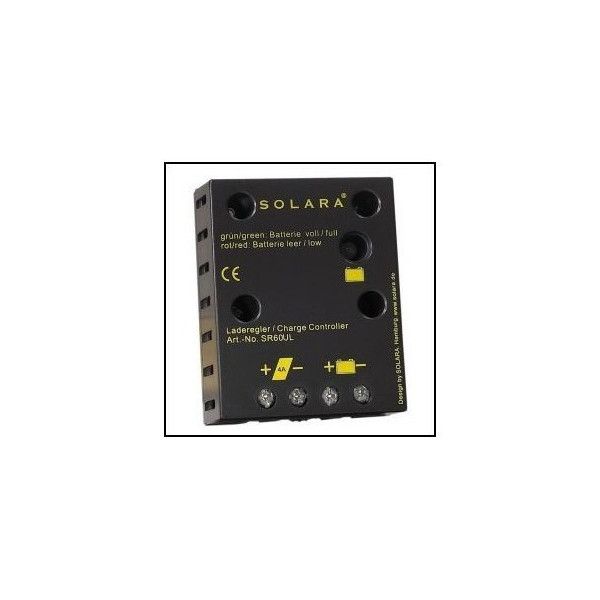 Repowergy Regulador Solara SR60-UL, 12V., 4A.