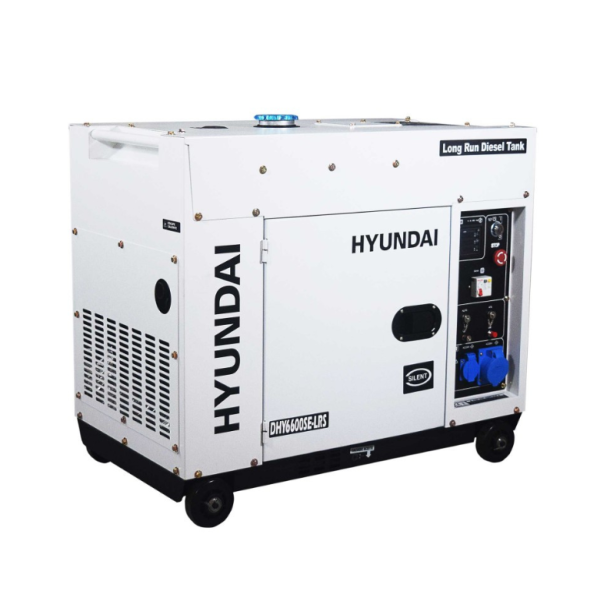 Repowergy Hyundai DHY6600SE-LRS - Generador Diesel einphasig – Bild 2