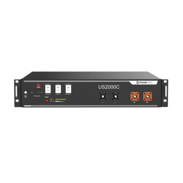Pylontech Pack 4 Batterien Pylontech US2000C 9,6kWh 48V – Bild 2
